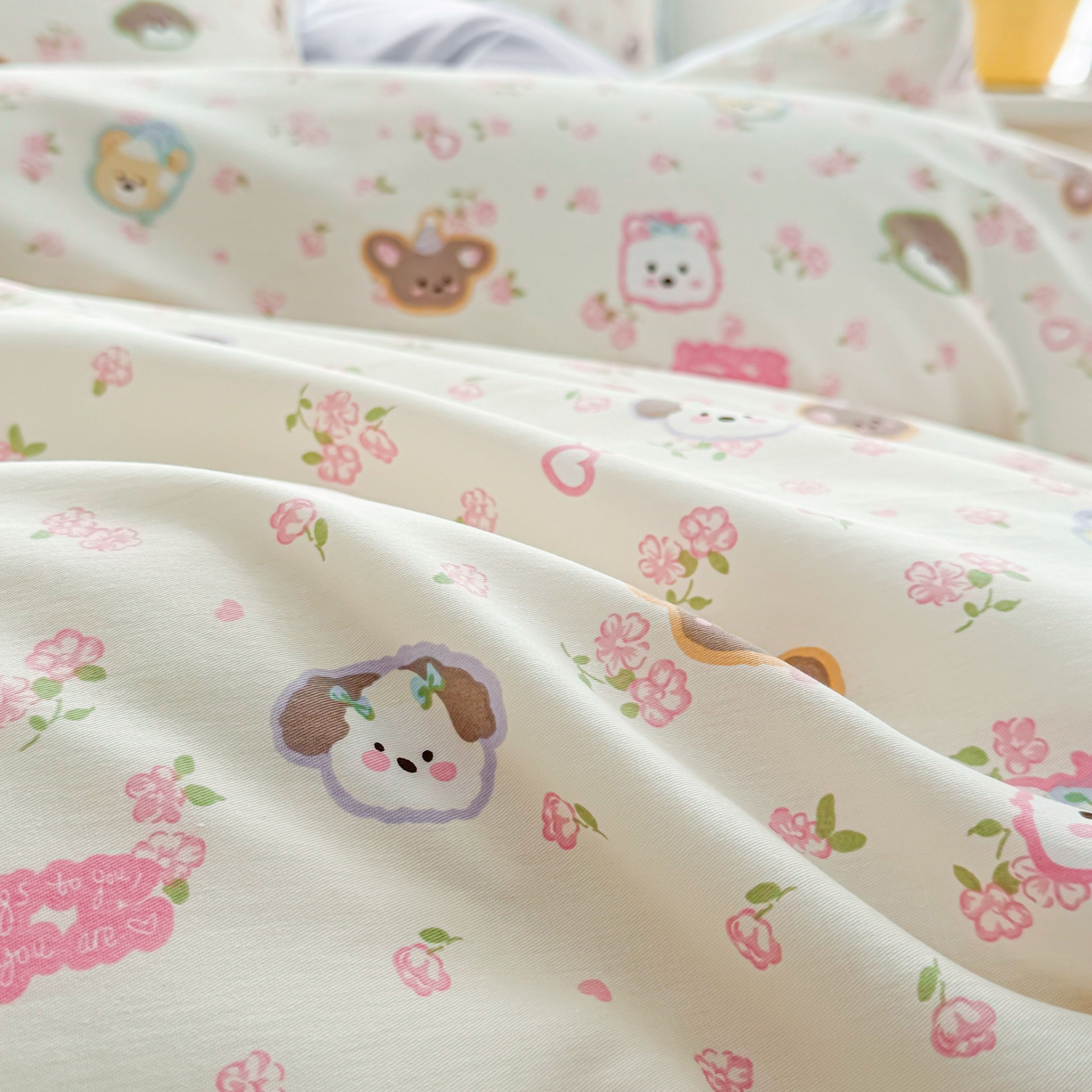 91家纺网 家纺一手货源 找家纺 （总）小蓝孩家纺 2026新款12868全棉纯棉印花四件套（联系商家可打折，尺寸可定制）