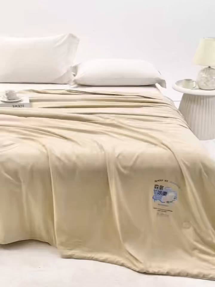 91家纺网 家纺一手货源 找家纺 （总）禹祥家纺 2026新款冰氧桑蚕丝空调被夏凉被学生被蚕蛹蛋白被外贸跨境被子被芯直播爆款