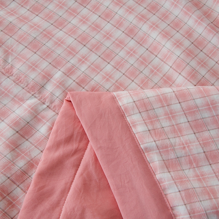 91家纺网 家纺一手货源 找家纺 禹祥家纺 2026新款水洗棉A类100%新疆棉花填充夏被可机洗空调被夏凉被学生被被子被芯 爱莎-粉