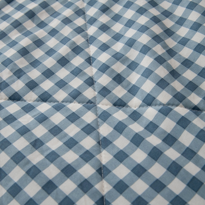 91家纺网 家纺一手货源 找家纺 禹祥家纺 2026新款水洗棉A类100%新疆棉花填充夏被可机洗空调被夏凉被学生被被子被芯 水兰小格