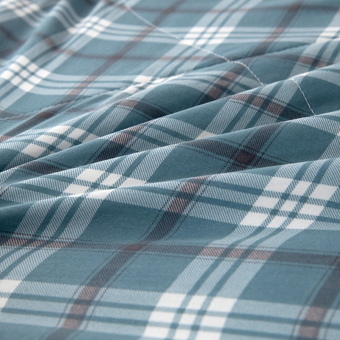 91家纺网 家纺一手货源 找家纺 禹祥家纺 2026新款水洗棉A类100%新疆棉花填充夏被可机洗空调被夏凉被学生被被子被芯 沃格-蓝