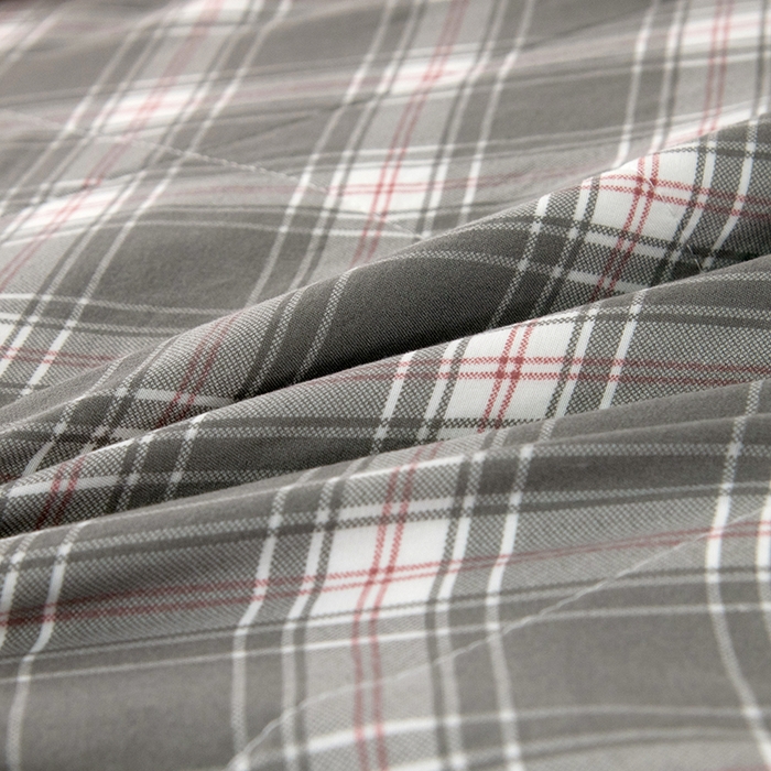 91家纺网 家纺一手货源 找家纺 禹祥家纺 2026新款水洗棉A类100%新疆棉花填充夏被可机洗空调被夏凉被学生被被子被芯 里约-灰