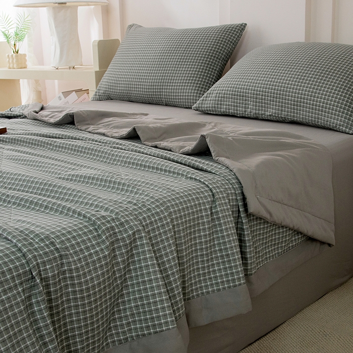 91家纺网 家纺一手货源 找家纺 禹祥家纺 2026新款水洗棉A类100%新疆棉花填充夏被可机洗空调被夏凉被学生被被子被芯 悉尼-灰