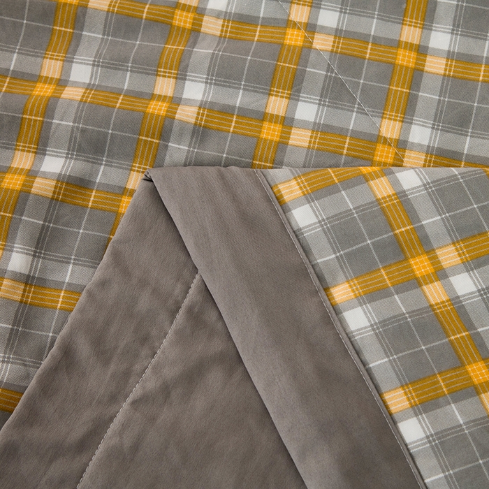 91家纺网 家纺一手货源 找家纺 禹祥家纺 2026新款水洗棉A类100%新疆棉花填充夏被可机洗空调被夏凉被学生被被子被芯 洛卡-灰