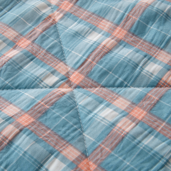 91家纺网 家纺一手货源 找家纺 禹祥家纺 2026新款水洗棉A类100%新疆棉花填充夏被可机洗空调被夏凉被学生被被子被芯 洛卡-蓝