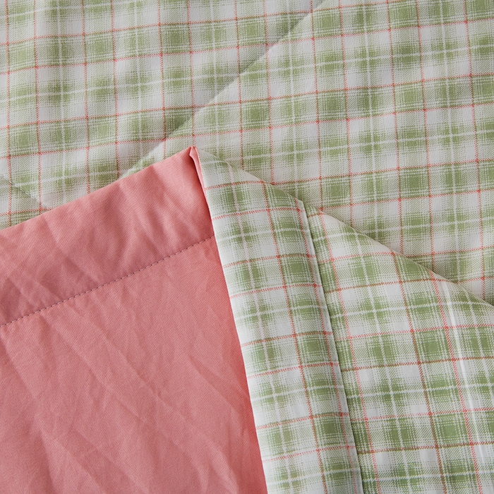 91家纺网 家纺一手货源 找家纺 禹祥家纺 2026新款水洗棉A类100%新疆棉花填充夏被可机洗空调被夏凉被学生被被子被芯 爱莎-绿