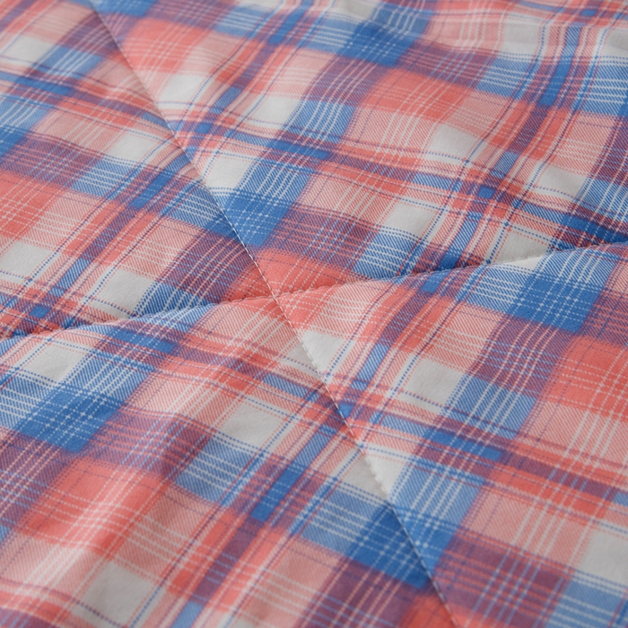 91家纺网 家纺一手货源 找家纺 禹祥家纺 2026新款水洗棉A类100%新疆棉花填充夏被可机洗空调被夏凉被学生被被子被芯 清新格-玉