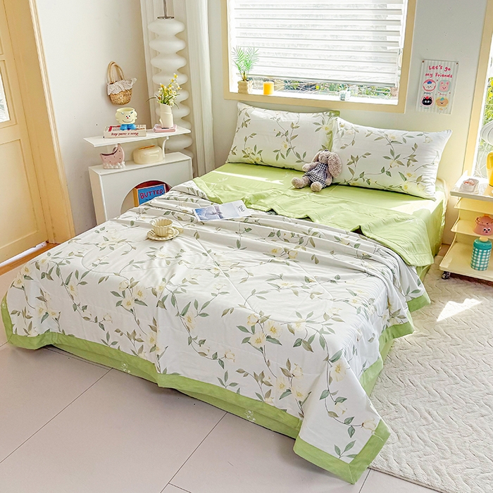 91家纺网 家纺一手货源 找家纺 （总）禹祥家纺 （包质检）2026新款A类里外全棉新疆棉夏被夏凉被空调被儿童被