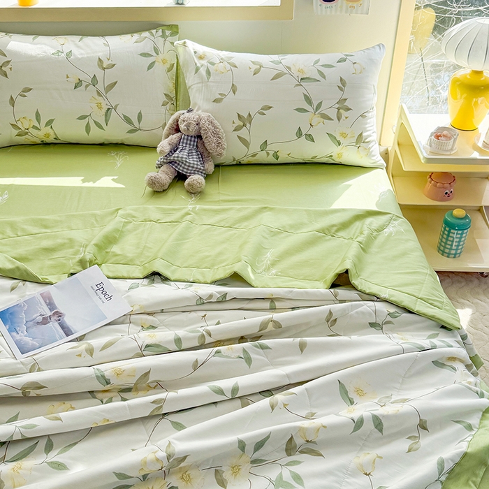 91家纺网 家纺一手货源 找家纺 （总）禹祥家纺 （包质检）2026新款A类里外全棉新疆棉夏被夏凉被空调被儿童被