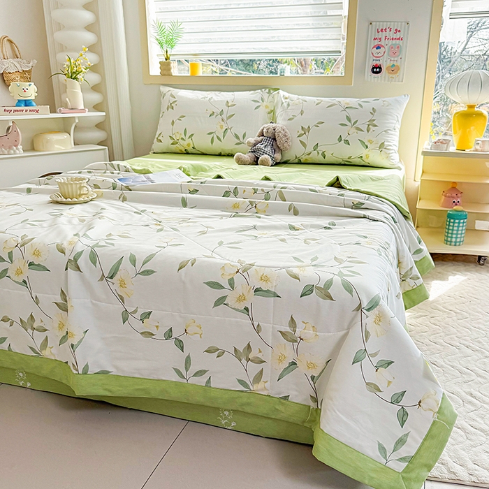 91家纺网 家纺一手货源 找家纺 （总）禹祥家纺 （包质检）2026新款A类里外全棉新疆棉夏被夏凉被空调被儿童被