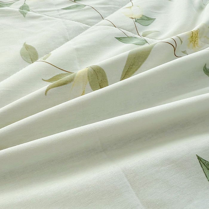 91家纺网 家纺一手货源 找家纺 禹祥家纺 （包质检）2026新款A类里外全棉新疆棉夏被夏凉被空调被儿童被 白藤