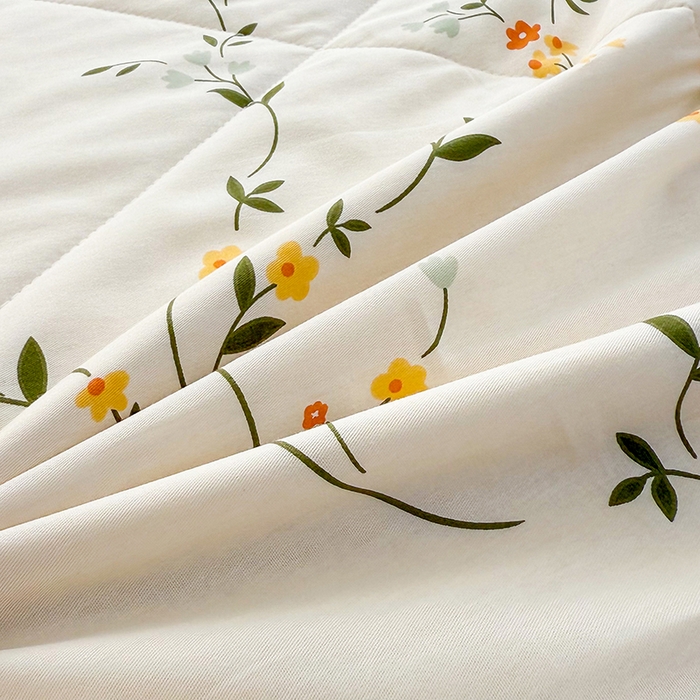 91家纺网 家纺一手货源 找家纺 禹祥家纺 （包质检）2026新款A类里外全棉新疆棉夏被夏凉被空调被儿童被 花期