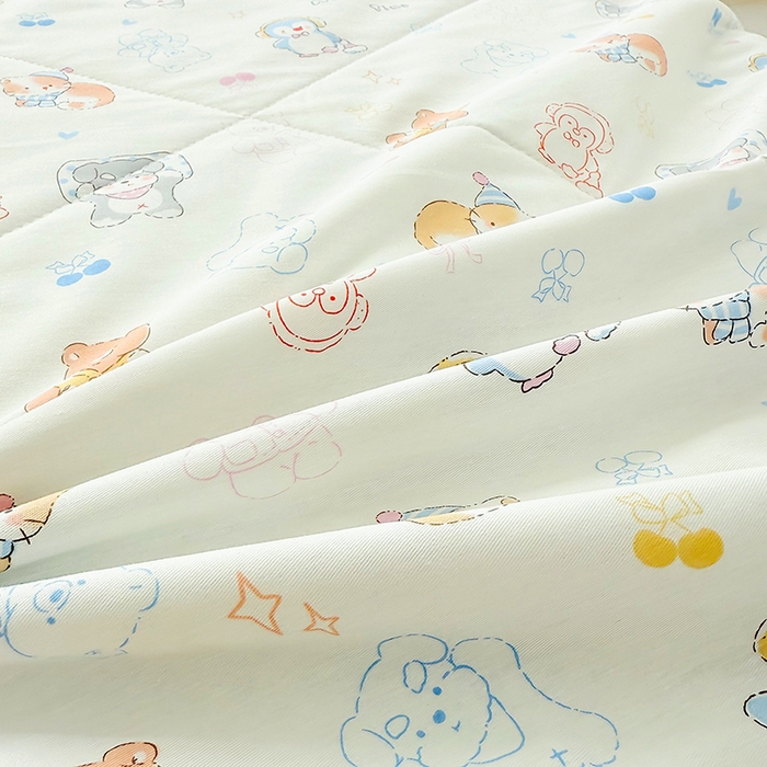 91家纺网 家纺一手货源 找家纺 禹祥家纺 （包质检）2026新款A类里外全棉新疆棉夏被夏凉被空调被儿童被 奇妙世界