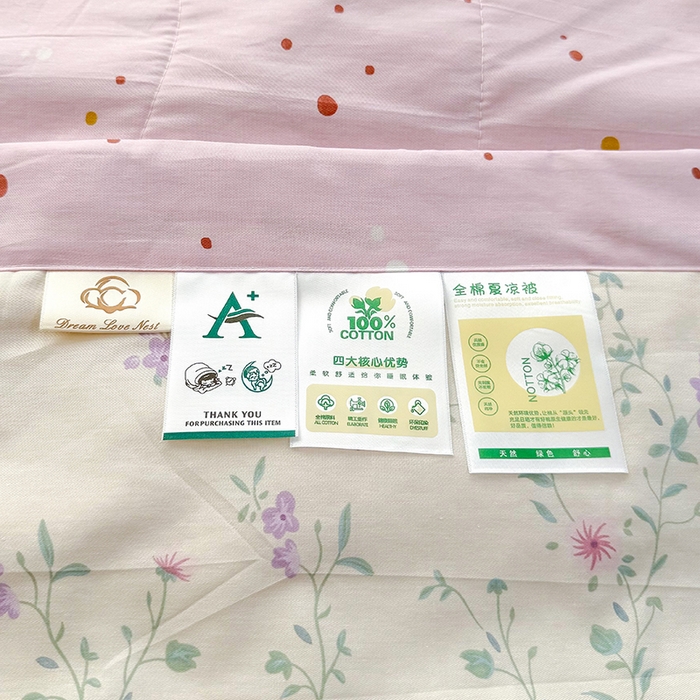 91家纺网 家纺一手货源 找家纺 禹祥家纺 （包质检）2026新款A类里外全棉新疆棉夏被夏凉被空调被儿童被 梦幻时光