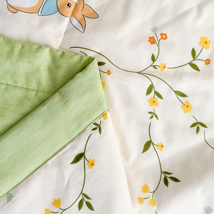 91家纺网 家纺一手货源 找家纺 禹祥家纺 （包质检）2026新款A类里外全棉新疆棉夏被夏凉被空调被儿童被 花期