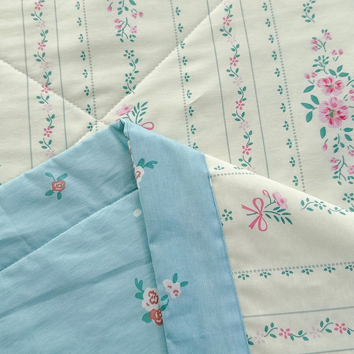 91家纺网 家纺一手货源 找家纺 禹祥家纺 （包质检）2026新款A类里外全棉新疆棉夏被夏凉被空调被儿童被 半岛花园