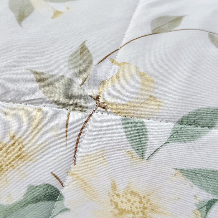 91家纺网 家纺一手货源 找家纺 禹祥家纺 （包质检）2026新款A类里外全棉新疆棉夏被夏凉被空调被儿童被 白藤