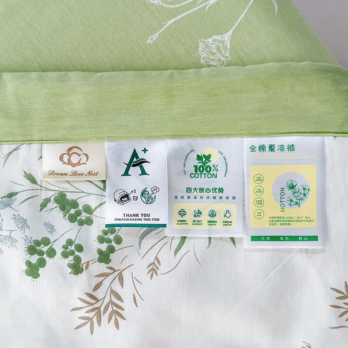 91家纺网 家纺一手货源 找家纺 禹祥家纺 （包质检）2026新款A类里外全棉新疆棉夏被夏凉被空调被儿童被 漫山