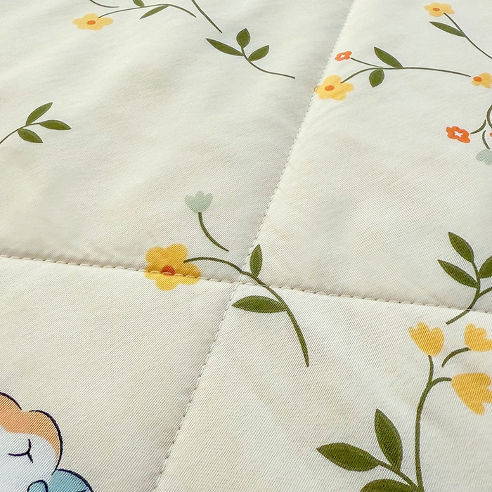 91家纺网 家纺一手货源 找家纺 禹祥家纺 （包质检）2026新款A类里外全棉新疆棉夏被夏凉被空调被儿童被 花期