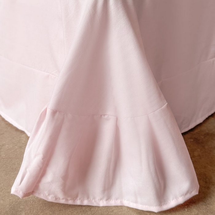 91家纺网 家纺一手货源 找家纺 豪美鑫 2026新款立体浮雕提花四件套 叶语系列 叶语-粉色