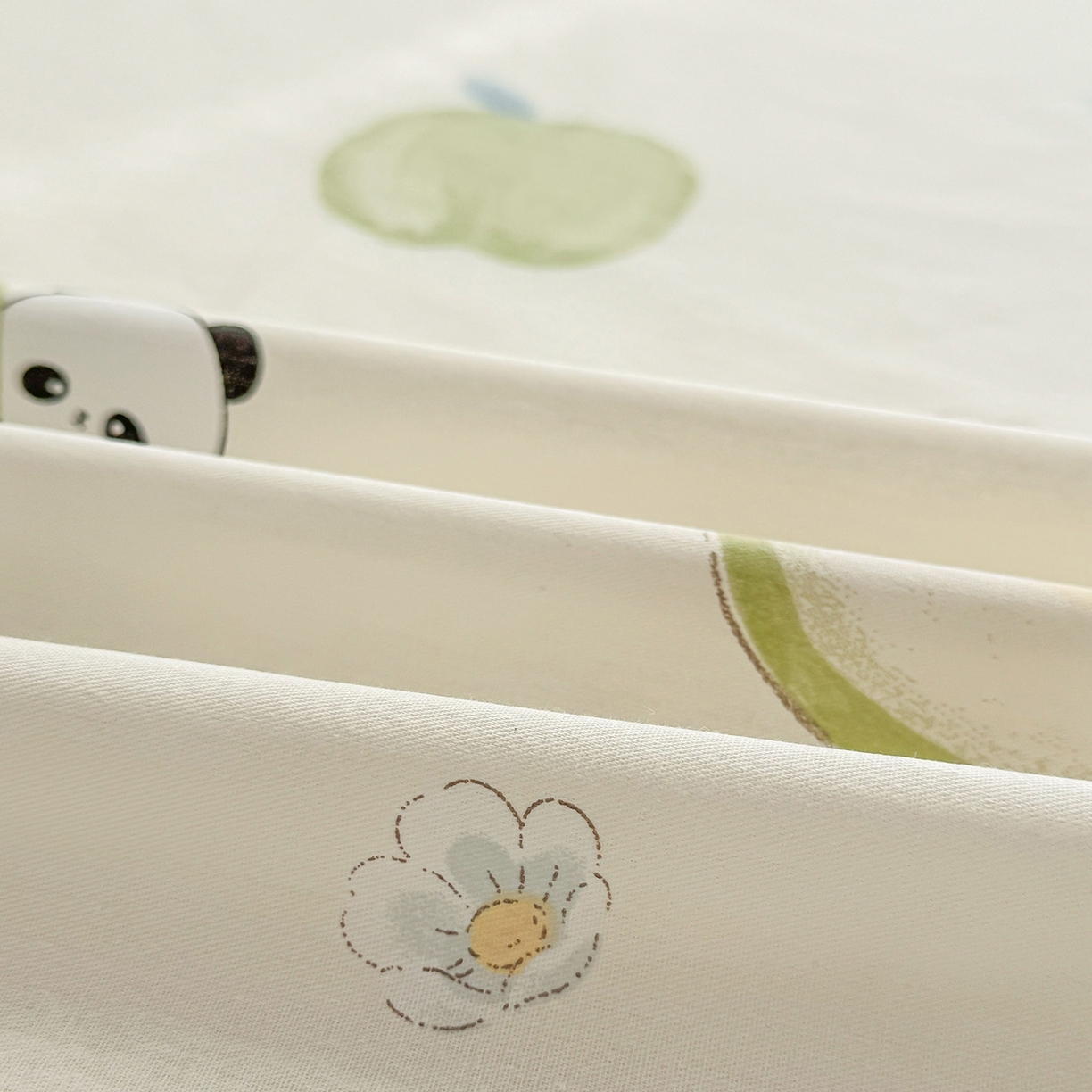 91家纺网 家纺一手货源 找家纺 小蓝孩家纺 2026新款12868全棉印花单床笠(联系商家可打折，尺寸可定制) 果味小森林