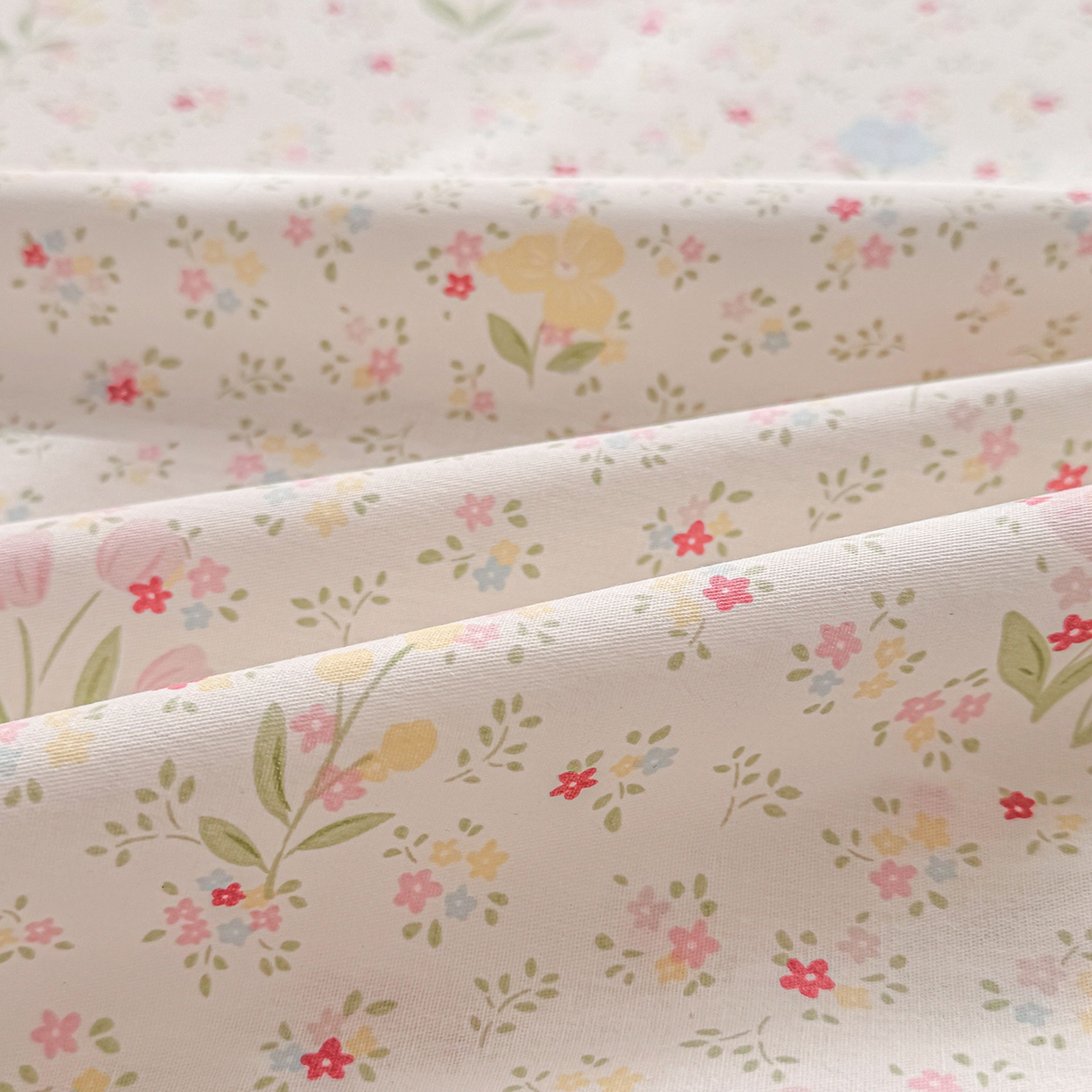 91家纺网 家纺一手货源 找家纺 小蓝孩家纺 2026新款12868全棉印花单床笠(联系商家可打折，尺寸可定制) 丛林蜜语