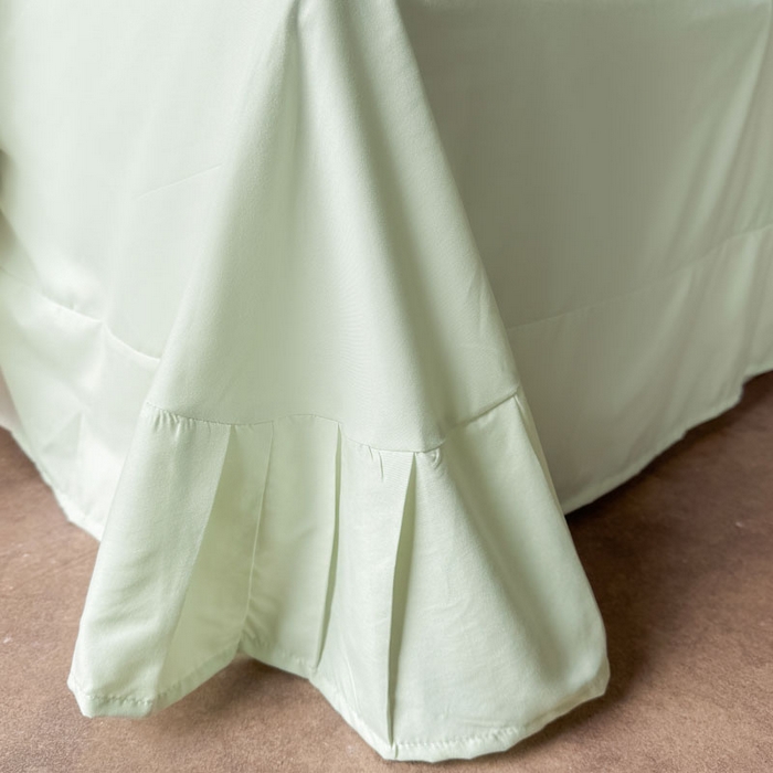 91家纺网 家纺一手货源 找家纺 豪美鑫 2026新款立体浮雕提花四件套 叶语系列 叶语-绿色