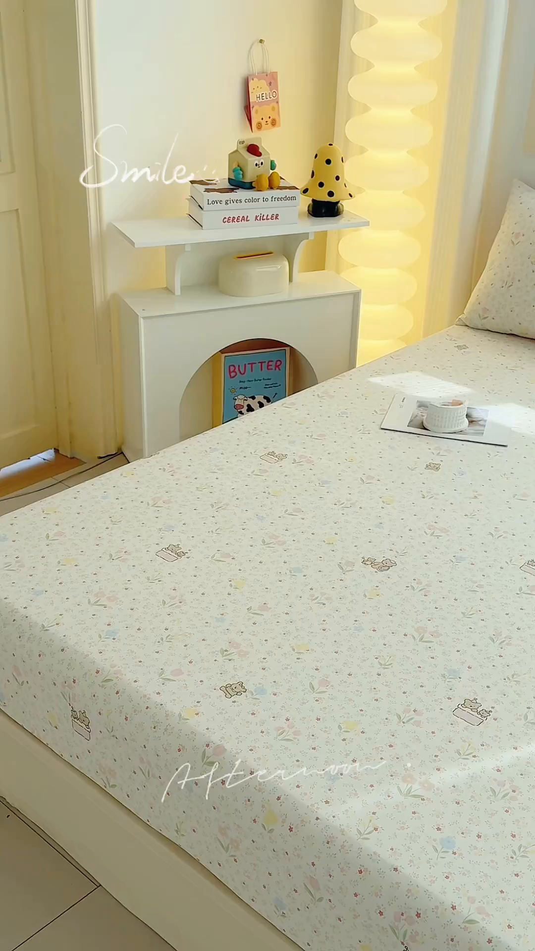 91家纺网 家纺一手货源 找家纺 小蓝孩家纺 2026新款12868全棉印花单床笠(联系商家可打折，尺寸可定制) 丛林蜜语