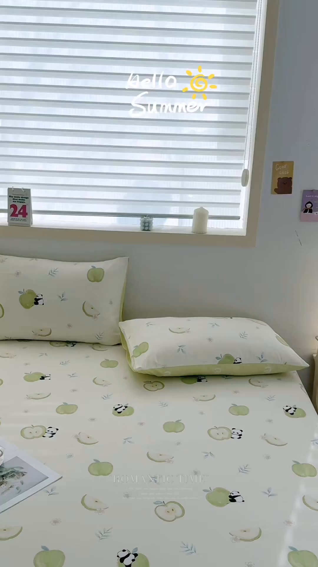 91家纺网 家纺一手货源 找家纺 小蓝孩家纺 2026新款12868全棉印花单床笠(联系商家可打折，尺寸可定制) 果味小森林