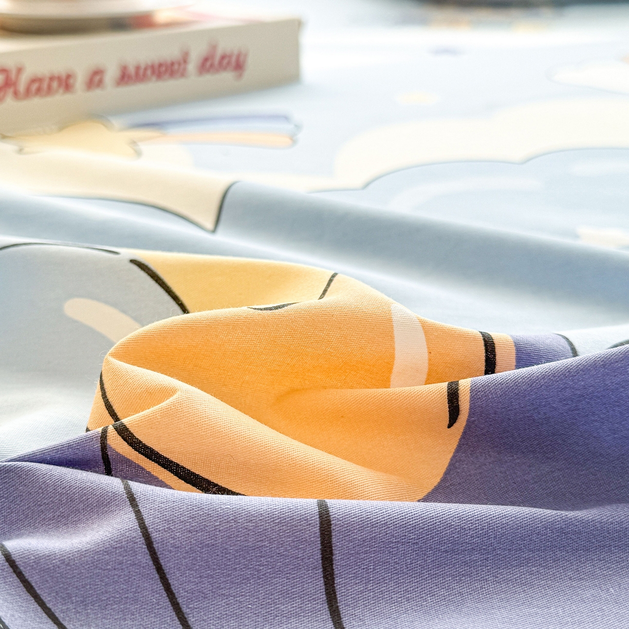 91家纺网 家纺一手货源 找家纺 小蓝孩家纺 2026新款12868全棉印花单床笠(联系商家可打折，尺寸可定制) 太空梦乐园