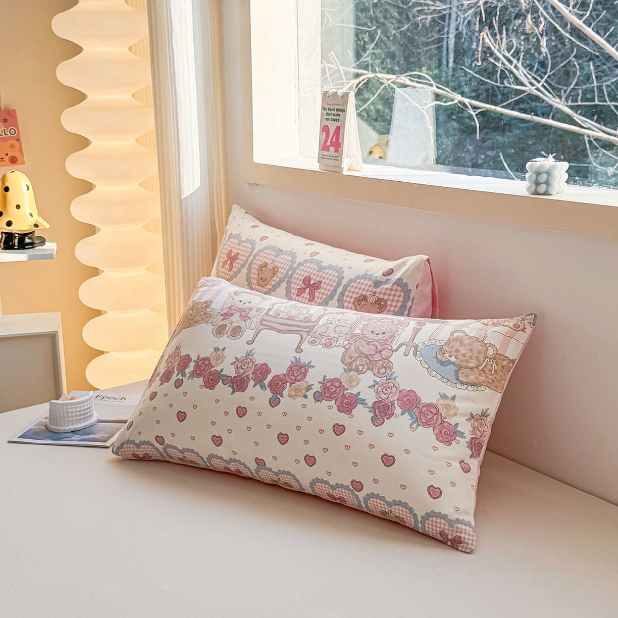 91家纺网 家纺一手货源 找家纺 （总）小蓝孩家纺 2026新款12868全棉单人信封枕套(联系商家可打折，尺寸可定制)