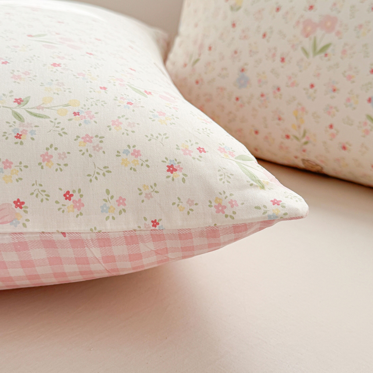 91家纺网 家纺一手货源 找家纺 小蓝孩家纺 2026新款12868全棉单人信封枕套(联系商家可打折，尺寸可定制) 丛林蜜语