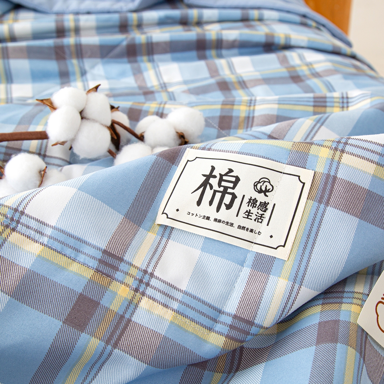 91家纺网 家纺一手货源 找家纺 （总）美之润家纺 2026新款A类无印风100%新疆棉花夏被纯棉夏凉被空调被子薄被芯棉花