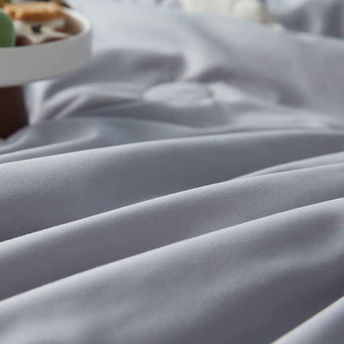 91家纺网 家纺一手货源 找家纺 帕芬鸟家纺 2026新款柠檬大豆夏被 柠檬-灰