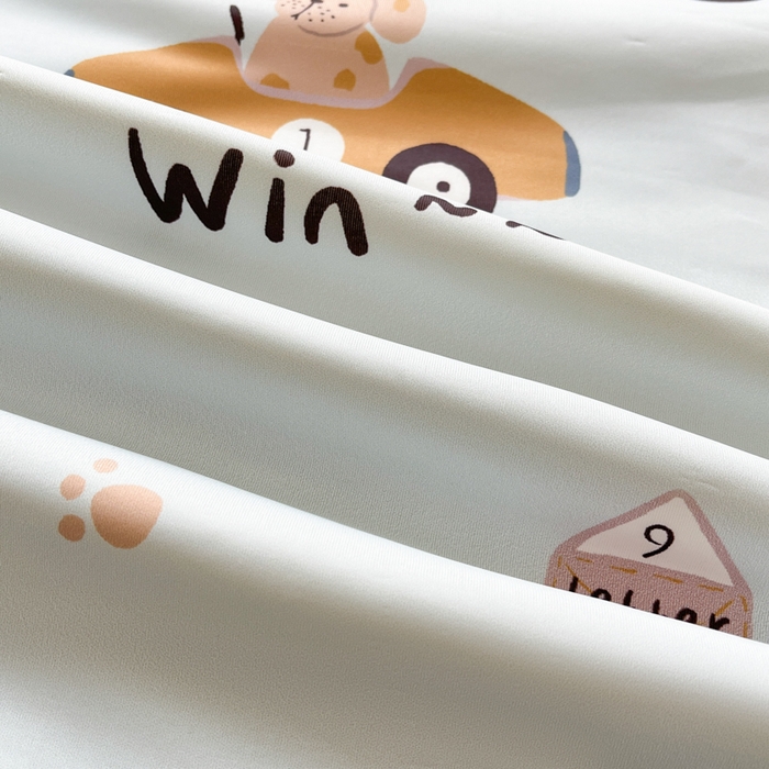 91家纺网 家纺一手货源 找家纺 大彩家居 2026新款韩版卡通治愈系凉感空调被 夏日拉力赛