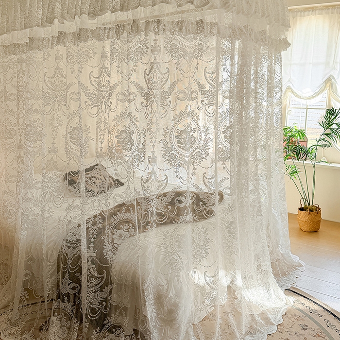 91家纺网 家纺一手货源 找家纺 （总）都市缘蚊帐 2026新款浪漫303新款欧式蕾丝轨道蚊帐