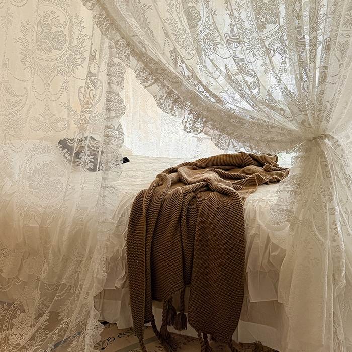 91家纺网 家纺一手货源 找家纺 （总）都市缘蚊帐 2026新款浪漫303新款欧式蕾丝轨道蚊帐