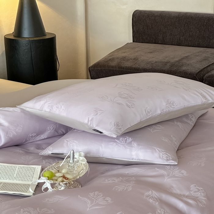 91家纺网 家纺一手货源 找家纺 （总）玉宇阁家居 2025新款60S兰精天丝大提花四件套