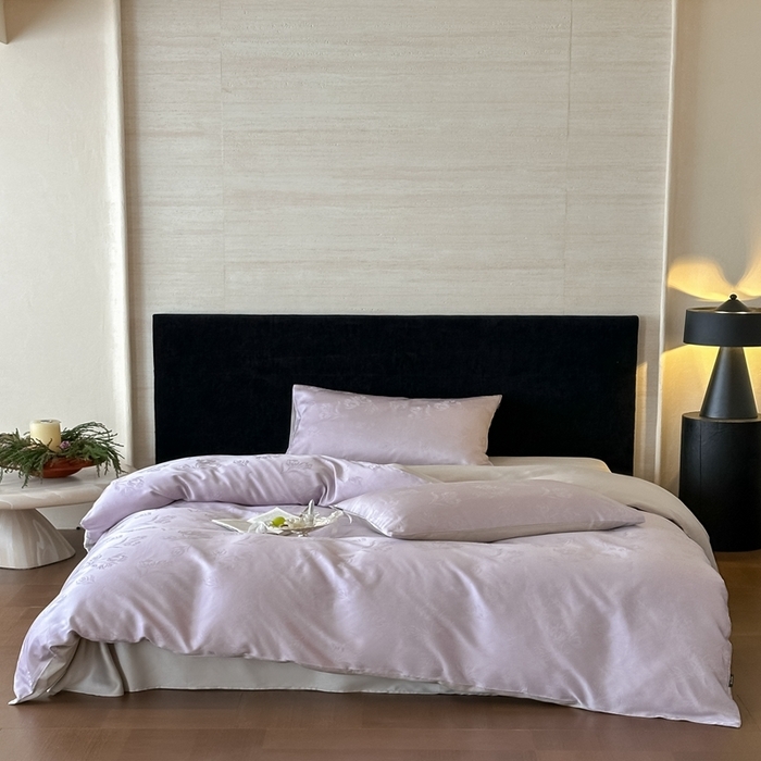 （总）玉宇阁家居 2025新款60S兰精天丝大提花四件套