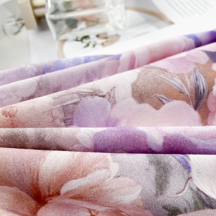 91家纺网 家纺一手货源 找家纺 眷恋家纺 2026新款全棉春夏铂金棉13376数码印花四件套 童话乐园-紫