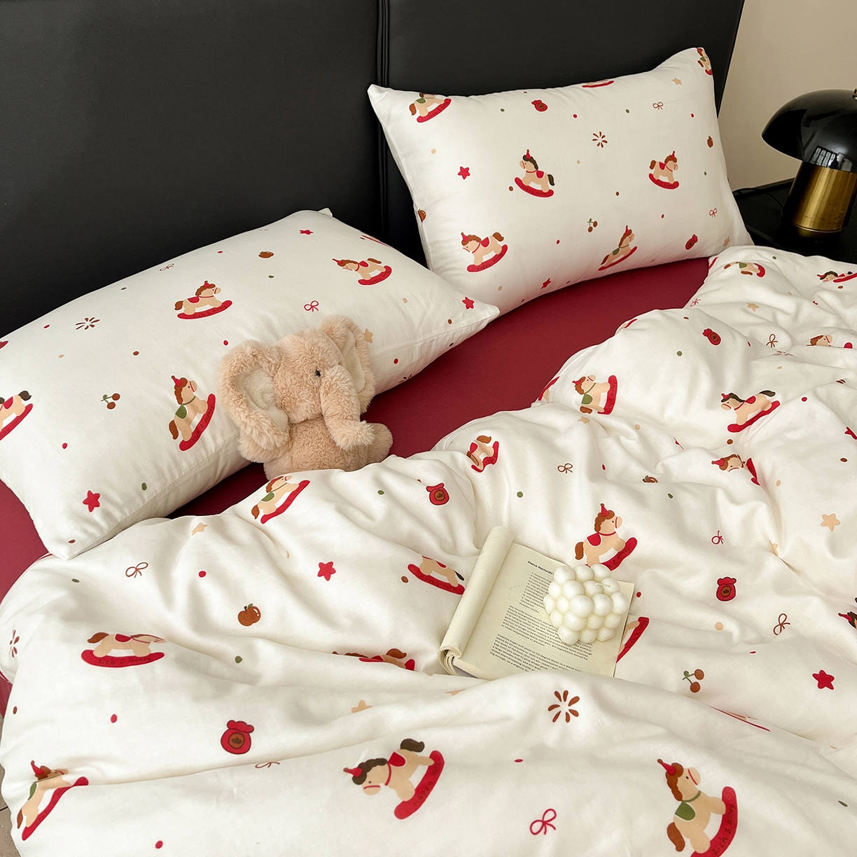 91家纺网 家纺一手货源 找家纺 仟网汇 2025新款全棉纯棉层纱四件套 马上有钱