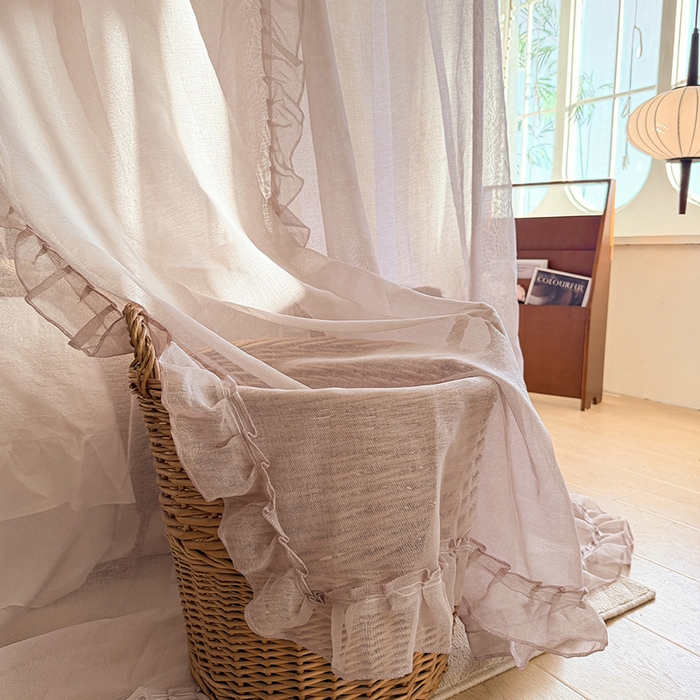 91家纺网 家纺一手货源 找家纺 都市缘蚊帐 2026新款浪漫905多丽棉纱落地宫廷蚊帐 摩卡