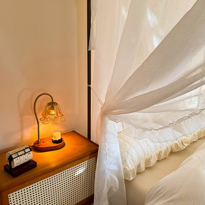 91家纺网 家纺一手货源 找家纺 都市缘蚊帐 2026新款浪漫905多丽棉纱落地宫廷蚊帐 云雾白