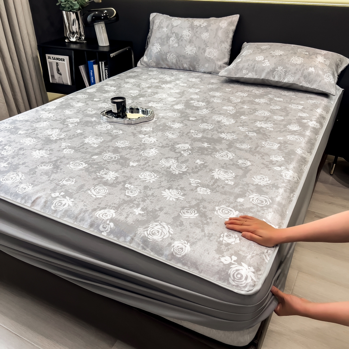 许林家纺 2026新款数码印花超级凉感席床笠款 予光