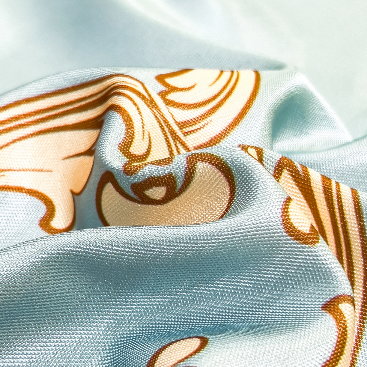 91家纺网 家纺一手货源 找家纺 许林家纺 2026新款数码印花超级凉感席床笠款 牧夏