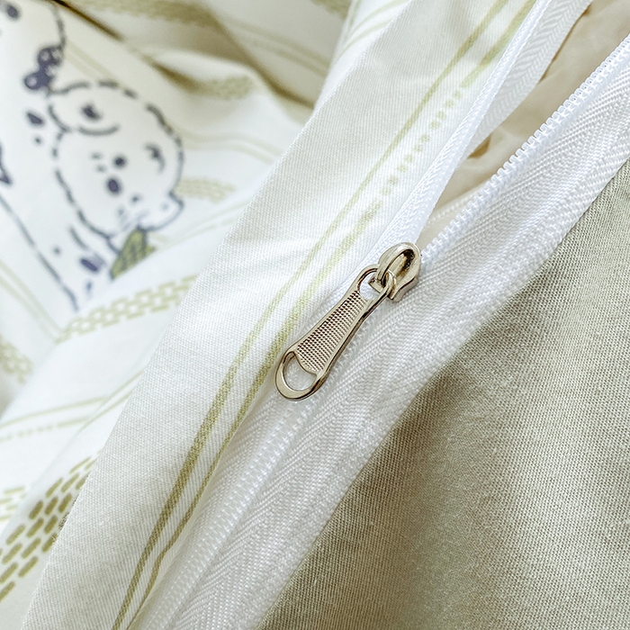 91家纺网 家纺一手货源 找家纺 眷恋家纺 2026新款全棉春夏铂金棉13376数码印花四件套 小奶盖-绿