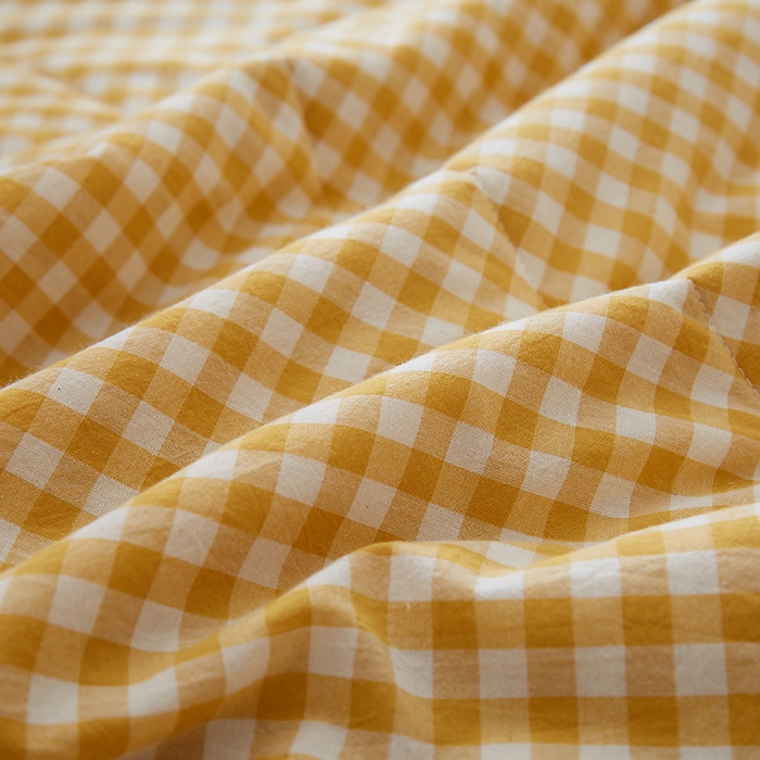 91家纺网 家纺一手货源 找家纺 格子铺 2026新款水洗棉格子系列棉花被夏被夏凉被空调被 桃生