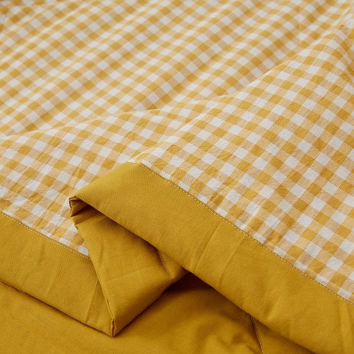 91家纺网 家纺一手货源 找家纺 格子铺 2026新款水洗棉格子系列棉花被夏被夏凉被空调被 桃生