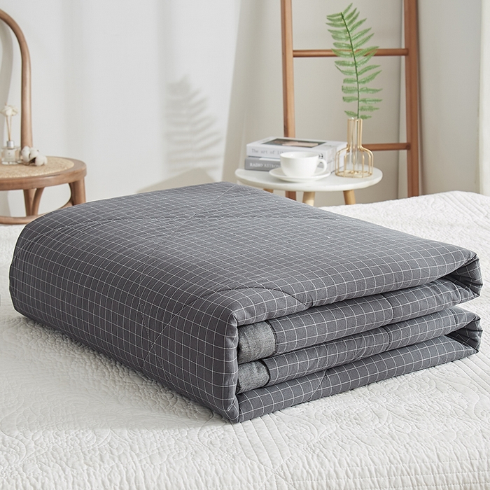 格子铺 2026新款水洗棉格子系列棉花被夏被夏凉被空调被 夜明