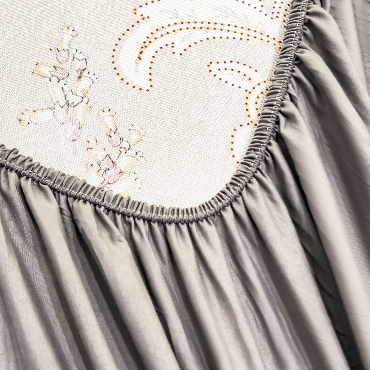 91家纺网 家纺一手货源 找家纺 许林家纺 2026新款数码印花超级凉感席床笠款 夏简